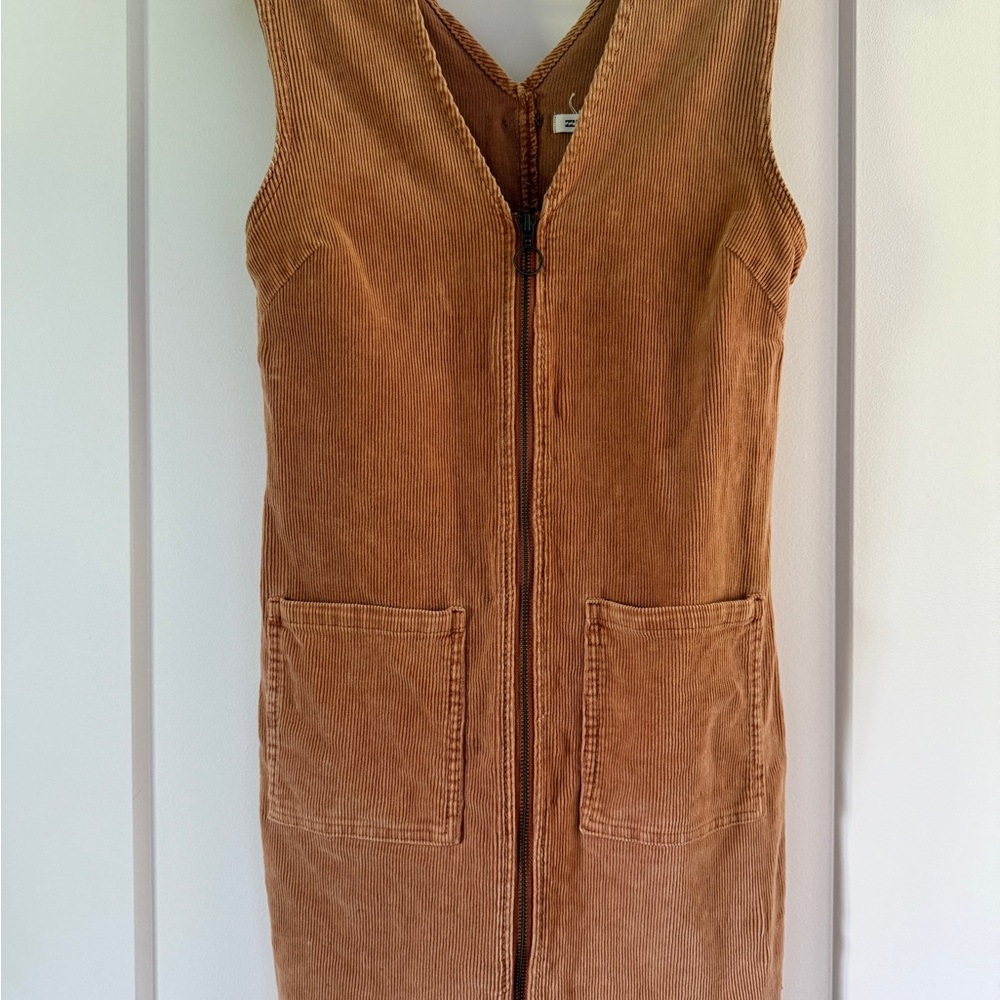 Billabong Tan Cordoury Dress - Picture 3 of 5
